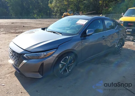 2025 Nissan Sentra Sv from USA, damaged, VIN 3N1AB8CV1SY237581